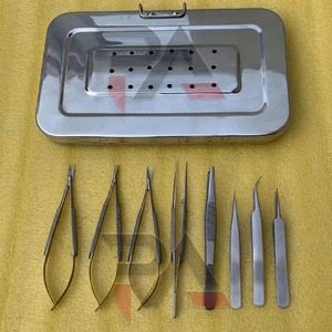 Juego de Instrumentos Microquirúrgicos Básicos para Cirugía de Mano con Estuche de Esterilización, Acero Inoxidable, Reutilizables, Autoclavables, Certificación CE - Product Image 6