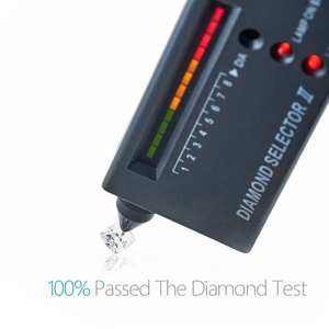 Diamante Cultivado en Laboratorio con Corte Radiante, Color D, Claridad VVS1, Venta al por Mayor, Anillo de Compromiso Blanco Certificado CONCEPTION - Product Image 6