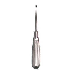Cureta de hueso Brun, instrumentos quirúrgicos ortopédicos de alta calidad, curetas dentales quirúrgicas de forma redonda, instrumentos ortopédicos - Product Image 1