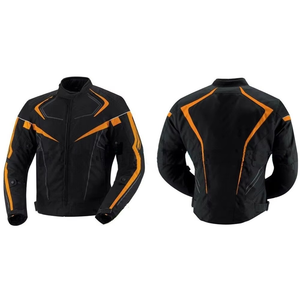 Chaqueta Protectora para Motocicleta con Protección en Hombros, Codos y Espalda, Chaqueta de Cuero Vacuno de Alta Calidad, Estilo Clásico para Motociclistas - Product Image 4