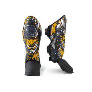 Espinilleras de Cuero Resistentes para Artes Marciales, Protectores de Espinilla y Empeine para Boxeo, Espinilleras de Entrenamiento en Venta, la Mejor Calidad - Product Image 6