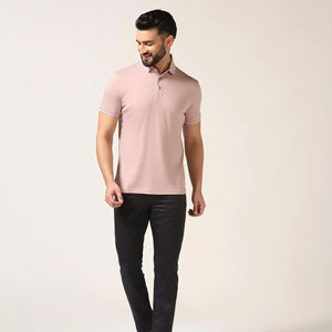 Polo homme de haute qualité, uni, pour t-shirt, design personnalisé, logo brodé, impression, taille 6XL, qualité économique. - Product Image 3