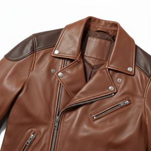 Chaqueta de cuero para hombre de diseño personalizado, transpirable, de invierno, de primera calidad, la más vendida, para venta en línea. - Product Image 2