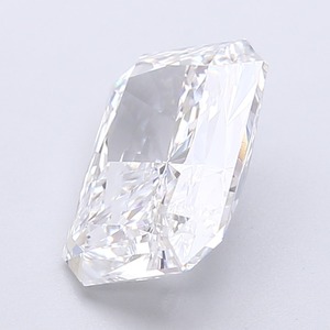 Superbe diamant de 3,04 carats, taille Radiant, certifié CVD, E VVS2, très bonne finition, pierre brute de laboratoire de qualité supérieure pour la personnalisation - Product Image 2