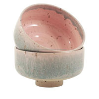 Bol en céramique de porcelaine fine empilable, poli, moderne, de luxe, écologique, avec logo personnalisé, 18/20/23 cm, pour service de mariage, en gros