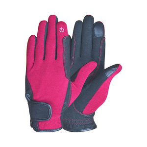 Guantes de equitación esenciales para mujer, guantes ecuestres con agarre fiable, equipo de equitación duradero para mujer, para montar de día. - Product Image 1