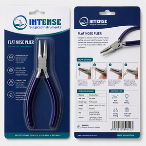 Alicates Profesionales para Joyería, de Punta Plana y Redonda, de Acero Inoxidable, Herramienta para Dar Forma a Alambres, OEM, ODM, Venta al Por Mayor - Product Image 6