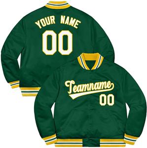 Chaqueta universitaria personalizable de béisbol americano para hombre, estilo varsity con parches de invierno, diseño frontal impreso, venta en línea, chaqueta escolar - Product Image 3