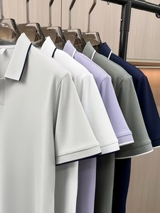 Men's Summer Short-Sleeved for Shirt Print Thin Style Fashionable Versatile Breathable 100% Cotton Anti-Wrinkle for Casual - Product Image 6
