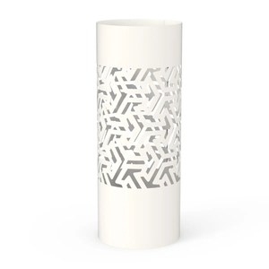 Porte-parapluies classique en métal découpé au laser, support géométrique creux en fer, étagère de rangement autoportante pour entrée, maison, bureau et hôtel - Product Image 4
