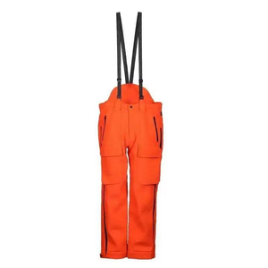 Men Outdoor Camouflage Hunting Bib Overalls Full Center Front Zipper Suspenders Hunting Bib High Quality Best Price Camouflage - Product Image 4