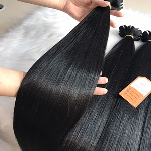 2024 Hot Machine Trame Extensions De Cheveux Os Droite Bundle Deal 100% Cheveux Humains Vietnamiens Pour Faire Perruque Pour Les Femmes Noires - Product Image 5