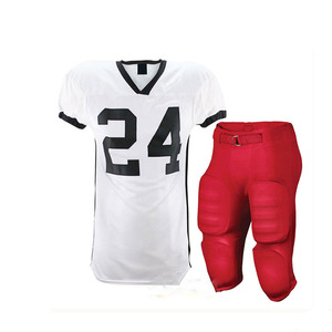 Custom American Football Uniform Set Full Sublimation Team Jersey and <b>Padded</b> <b>Pants</b> Kit Personalized Game Wear - Product Image 3