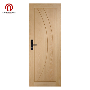 แผ่นประตู WPC กันน้ำ ผู้ผลิตจากเวียดนาม ฟิล์ม PVC วีเนียร์ โพลิเมอร์ ประตูไม้ผสม สำหรับโรงแรม โรงพยาบาล เปิดด้านข้าง สำเร็จรูป - Product Image 2