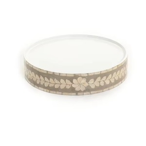 Bandeja de Chocolate de Nácar de Diseño Estándar, Soporte para Servir, Adecuado para Cenas en Casa, Fiestas, Exhibición de Postres y Servicio a los Invitados - Product Image 1