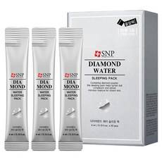 Stick SNP Diamond Water Sleeping Pack 4ml 20pz, Crema Viso Idratante con Acido Ialuronico e Peptidi, Prezzo Scontato! - Product Image 1