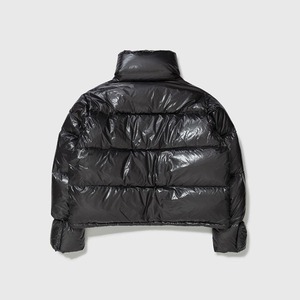 Hot Selling Customise Your Own Design Thick Warmer Shiny Nylon Puffer Jacket Factory Made Goose Down Filling Bubble Down <b>Coat</b>. - Product Image 2