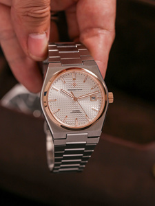นาฬิกาข้อมือผู้ชายอัตโนมัติ Alexander Ferros รุ่น 5052D/02 หน้าปัดกลมสแตนเลสขนาด 38 มม. กันน้ำได้ 5BAR - Product Image 4