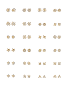 ต่างหูทองคำแท้ 22K ล่าสุด พร้อมจี้ประดับอัญมณี CZ แบบอินเดียดั้งเดิมเคลือบเมนาคารี สำหรับผู้หญิง - Product Image 6