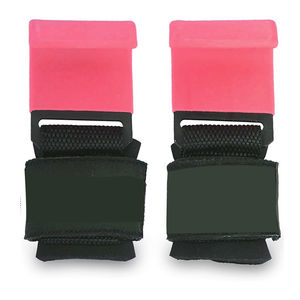 Sangles de musculation professionnelles personnalisées pour la gym, modèle le plus récent, crochets de poignet en caoutchouc et acier pour l'exercice et l'haltérophilie - Product Image 6