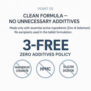 OEM Zinc Selenio Adulto Inmune Support Tabletas Corea Suplemento de Salud - Product Image 6