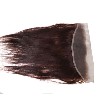 El mejor cabello humano natural frontal, liso o con textura, con buena cutícula alineada, cabello humano virgen de longitud larga con tamaño de gorro pequeño. - Product Image 3