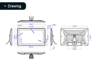 Máquina de Señalización Digital Android 14 de 15.6 Pulgadas con Pantalla Táctil Capacitiva IPS RK3576, PoE, con Certificación CE FCC para Robot IA