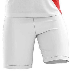 Ensemble de maillots de football personnalisés de haute qualité, uniforme de football court et solide, vêtements de sport respirants pour le printemps, prix abordable - Product Image 4