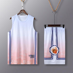 Diseño de Patrón Único para Camisetas de Baloncesto, Impresión Digital por Sublimación Completa, Servicio OEM, Uniforme de Baloncesto - Product Image 2