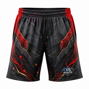 Shorts de football de qualité supérieure, tissu Poly Elite de qualité supérieure, séchage rapide, maille respirante flexible, performance sportive de qualité. - Product Image 1