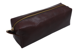 Genuine Leather Zipper Pouch Unisex Minimalist <b>Wallet</b> Durable Daily Use Short Size - Product Image 5