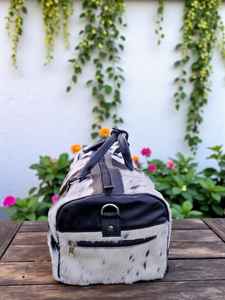 Bolsa de Viaje de Cuero Vacuno Vintage, Bolsa de Fin de Semana de Gran Capacidad, Ligera, con Cierre, Portátil, LHDB-0087 - Product Image 6