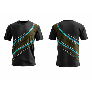 Modern Fit Full Sublimation Short T-Shirt | Sublimation Fitness Apparel Supplier | <b>Men</b> Women Sizes | Lightweight Quick Dry - Product Image 4