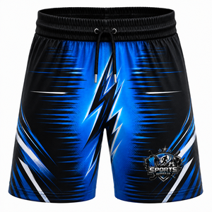 Pantalones Cortos de Fútbol de Primera Calidad, Tejido Elástico de Poliéster que Absorbe la Humedad, Ligeros, Transpirables, Duraderos y Cómodos para Deporte - Product Image 1