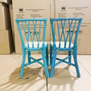 Sièges pour enfants en rotin faits à la main sur mesure pour les événements d'anniversaire, les mariages, les fêtes, fabricant de meubles écologiques - Product Image 2