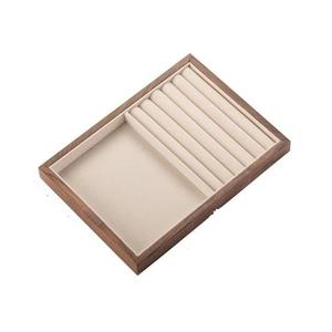 Wooden Ring Organiser Tray Jewelry <b>Display</b> <b>Case</b> for Ring Storage and Showcase - Product Image 1