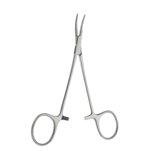 Jacobs Mosquito Forceps 5 pouces, instrument chirurgical hémostatique incurvé délicat, en acier inoxydable, outil de précision réutilisable - Product Image 3