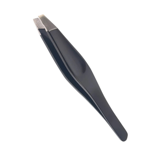แหนบถอนขนคิ้วแบบเฉียงสำหรับขายส่ง พร้อมด้ามจับที่สะดวกสบาย - Product Image 3