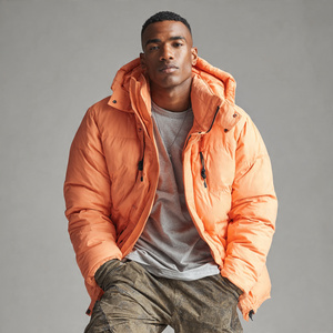 Parka Acolchada para Hombre, Chaqueta de Invierno Gruesa y Cálida con Capucha y Cuello, Abrigo Acolchado, Prendas de Abrigo para Hombre, Chaquetas Acolchadas Oversize para Hombre - Product Image 6