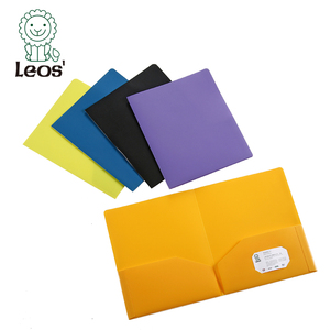 Office <strong>Supplier</strong> Plastic Two-Pocket A4 File Folder with Custom Logo for <strong>Document</strong> - Product Image 2