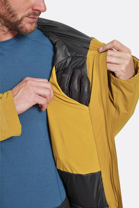 Veste de ski pour homme grande taille, confortable et respirante, design et logo personnalisés, vêtements de neige pour homme - Product Image 3
