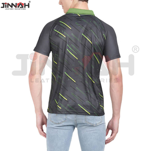 Camiseta Polo Sublimada de Manga Corta para Hombre, Corte Ajustado, Transpirable, Ecológica, con Diseño Moderno, Camisetas Polo Sublimadas de Verano - Product Image 2