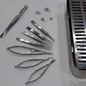 PISSCO Hand Surgery <b>Instruments</b> Set Hand Surgical <b>Instrument</b> Kit Micro Clamps and Micro <b>Instruments</b> Hand Reconstruction Set - Product Image 2