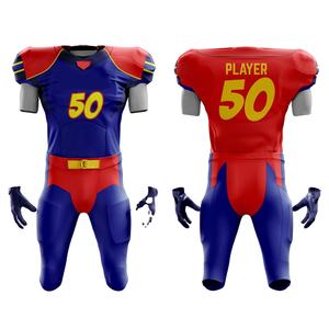 Nouvelle conception personnalisée maillot de pratique de football américain en gros uniformes de football américain pour les jeunes pour les hommes - Product Image 1