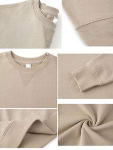 Sweat-shirt de baseball athlétique à manches raglan, impression numérique hiver, brodé, coupe classique, hoodie sportif pour l'entraînement, décontracté, 100% coton - Product Image 6