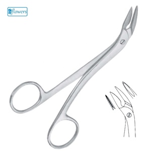 Pinces chirurgicales 6flowers Richter-Heat F5-341 pour la chirurgie générale, certifiées CE, instrument manuel de classe II ISO 2015 - Product Image 1