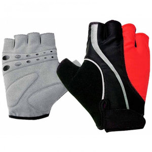 Gants de cyclisme Daizen Star à demi-doigts antidérapants, respirants en polyester, unisexes, fermeture auto-agrippante pour l'été - Product Image 2