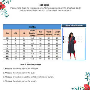 Kurta recta de algodón gris azulado para mujer con diseño de espejo, mangas acampanadas y cuello redondo, estilo étnico global informal. - Product Image 5