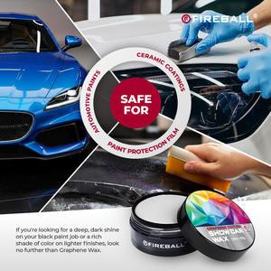 Cera de Grafeno FIREBALL (Show Car) 150ml, Alto Brillo, Suave, para Protección de Pintura de Autos y SUVs, Mejora el Brillo - Product Image 4