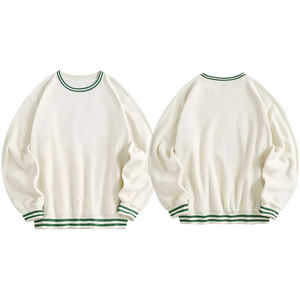 Comfortable <b>Men</b> Casual Cotton Crewneck Sweatshirts <b>Men</b> Clothing New <b>Striped</b> Design Custom Logo <b>Long</b> <b>Sleeve</b> Sweatshirt Breathable - Product Image 3